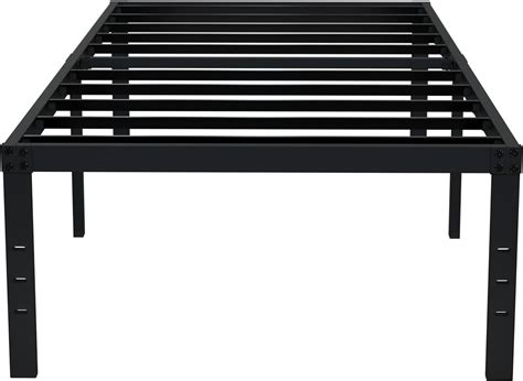 twin metal frame no box spring|18 inch twin bed frame.